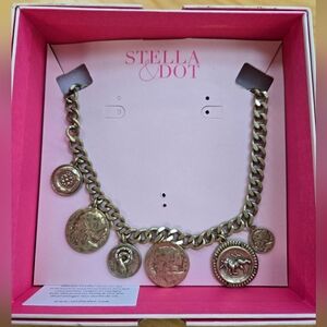 Stella & Dot Heritage Charm Necklace